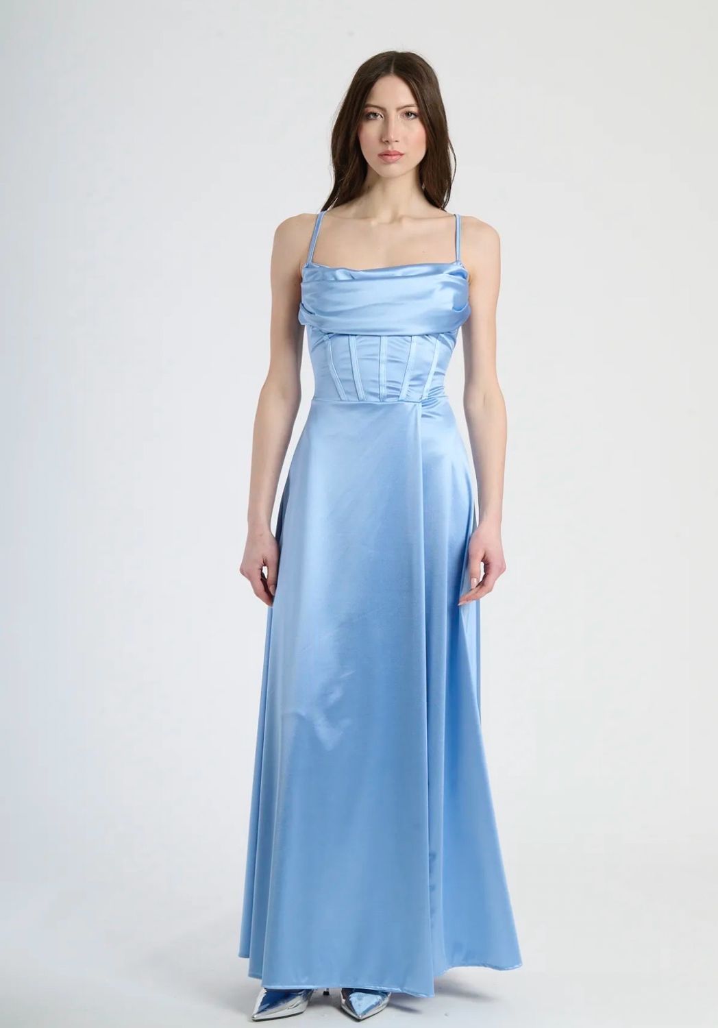 Collezione unica abito Nina azzurro