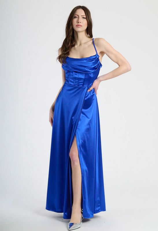 Collezione unica abito Nina bluette