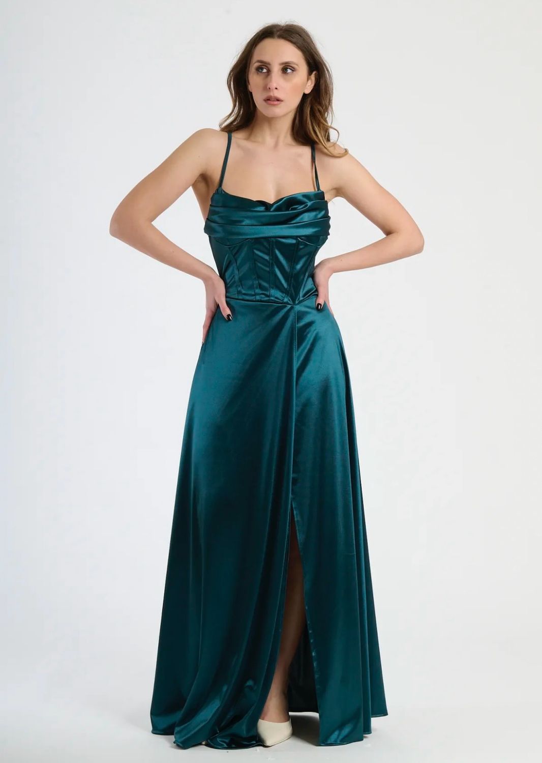 Collezione unica abito Nina verde