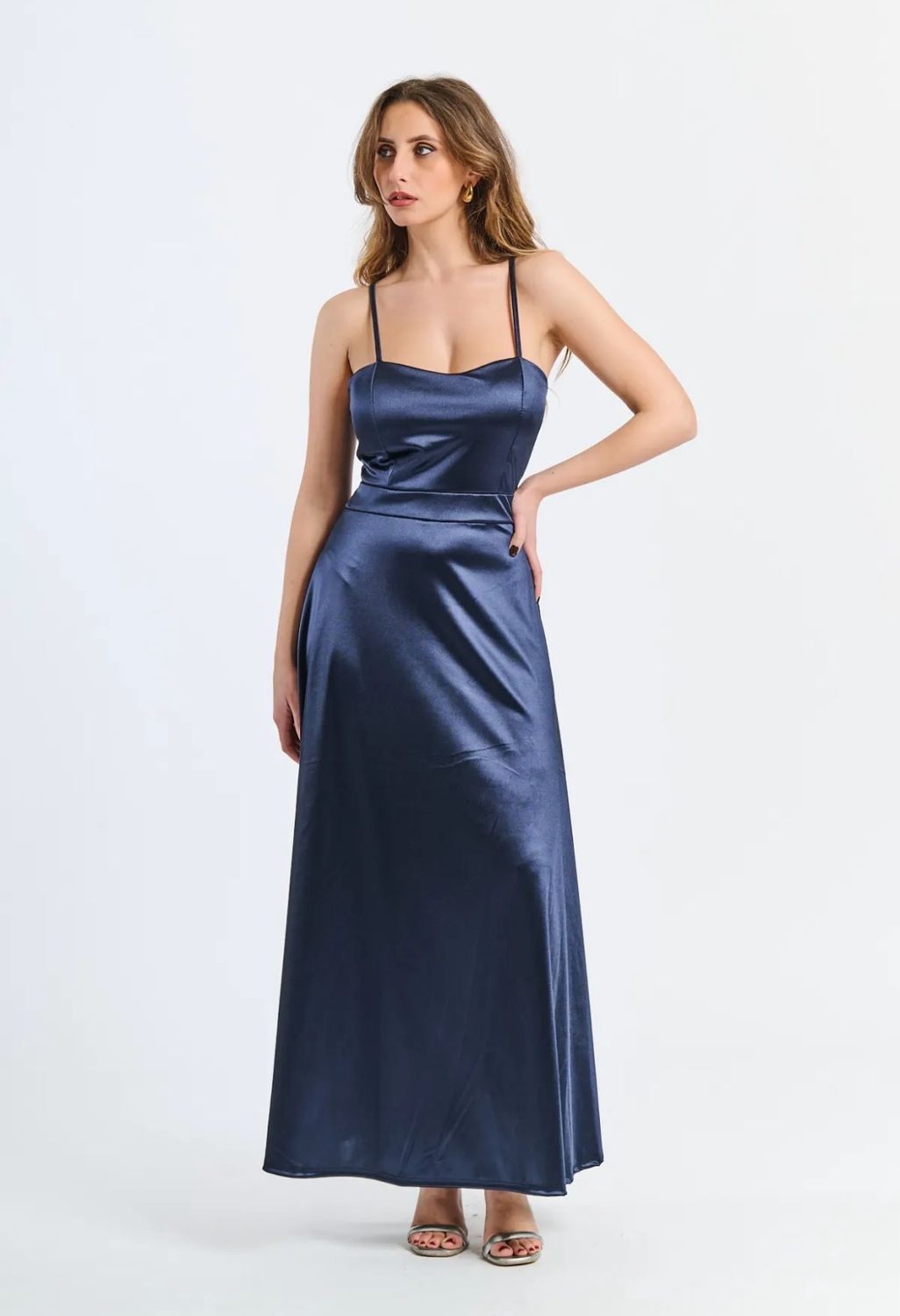 Collezione unica abito Ines blu notte