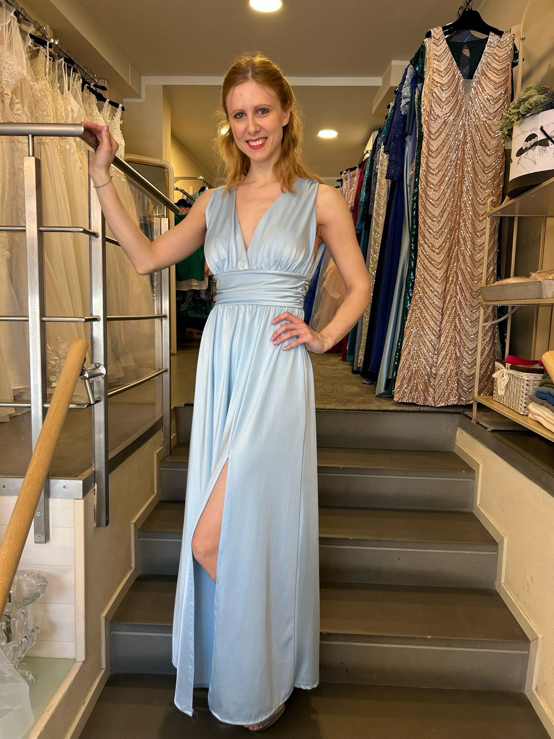 Collezione unica abito Cloe azzurro