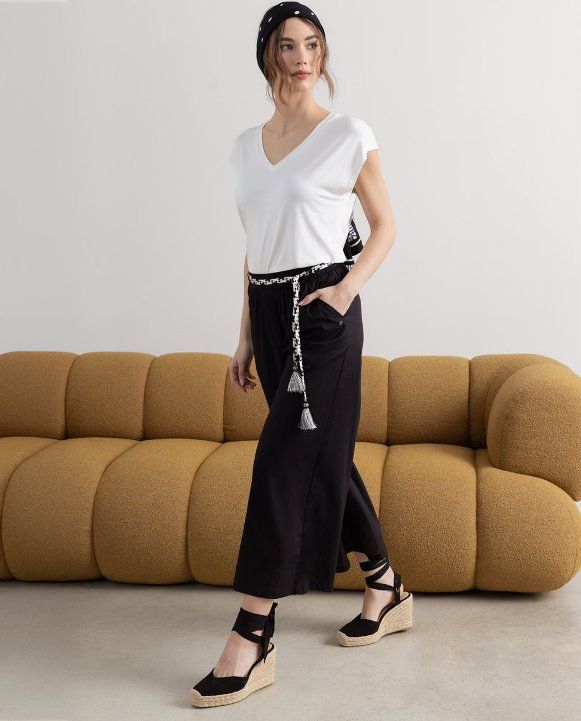 surkana pantalone nero