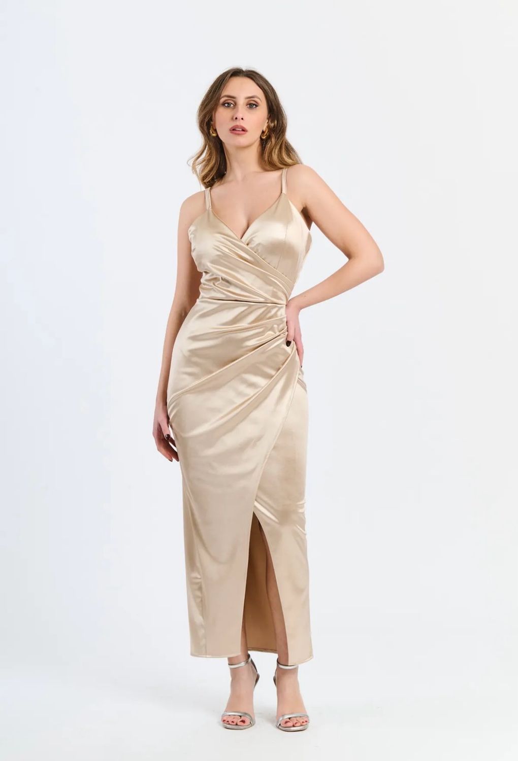 Collezione unica abito Kate champagne