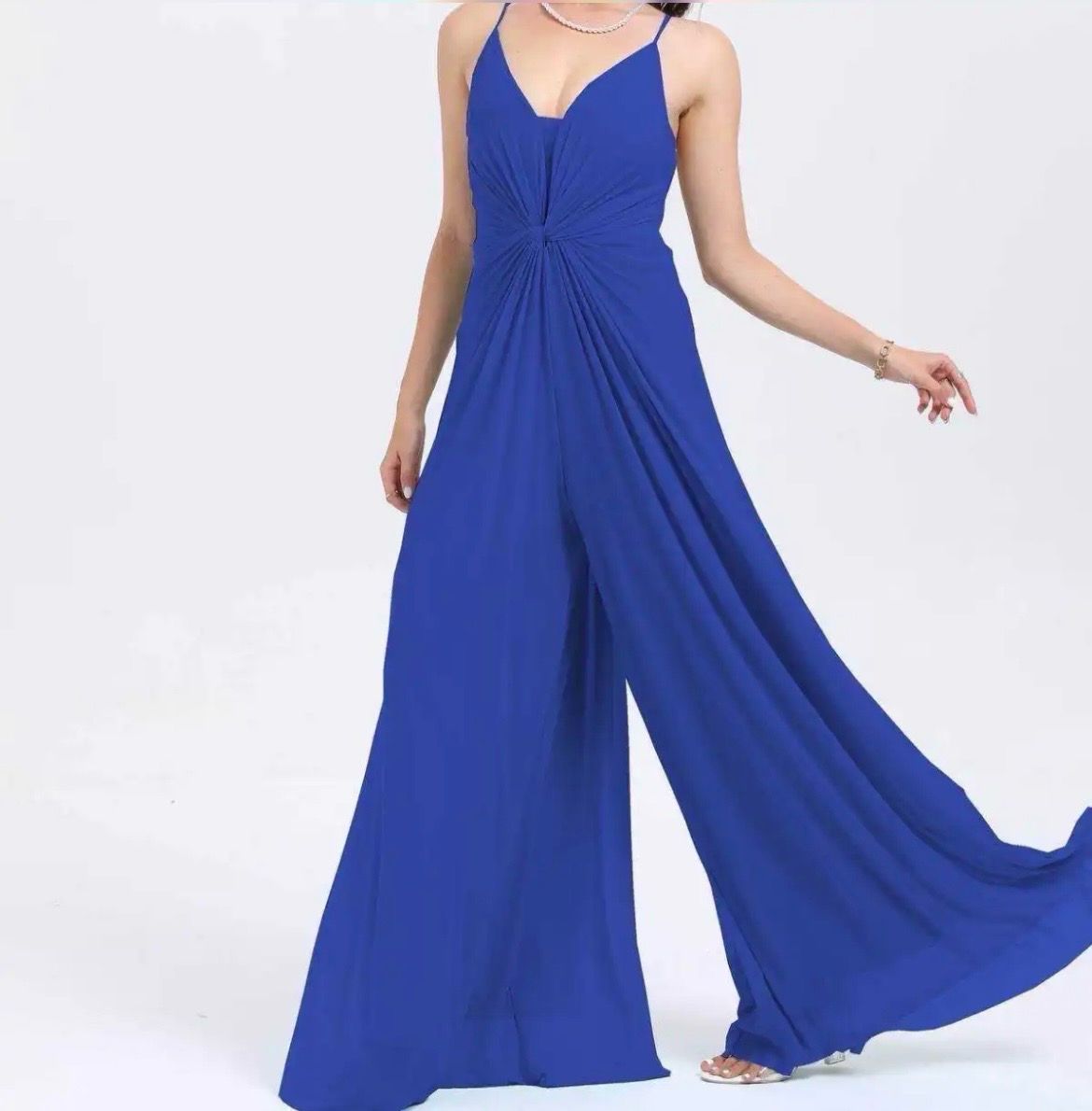 Collezione cerimonia tuta bluette
