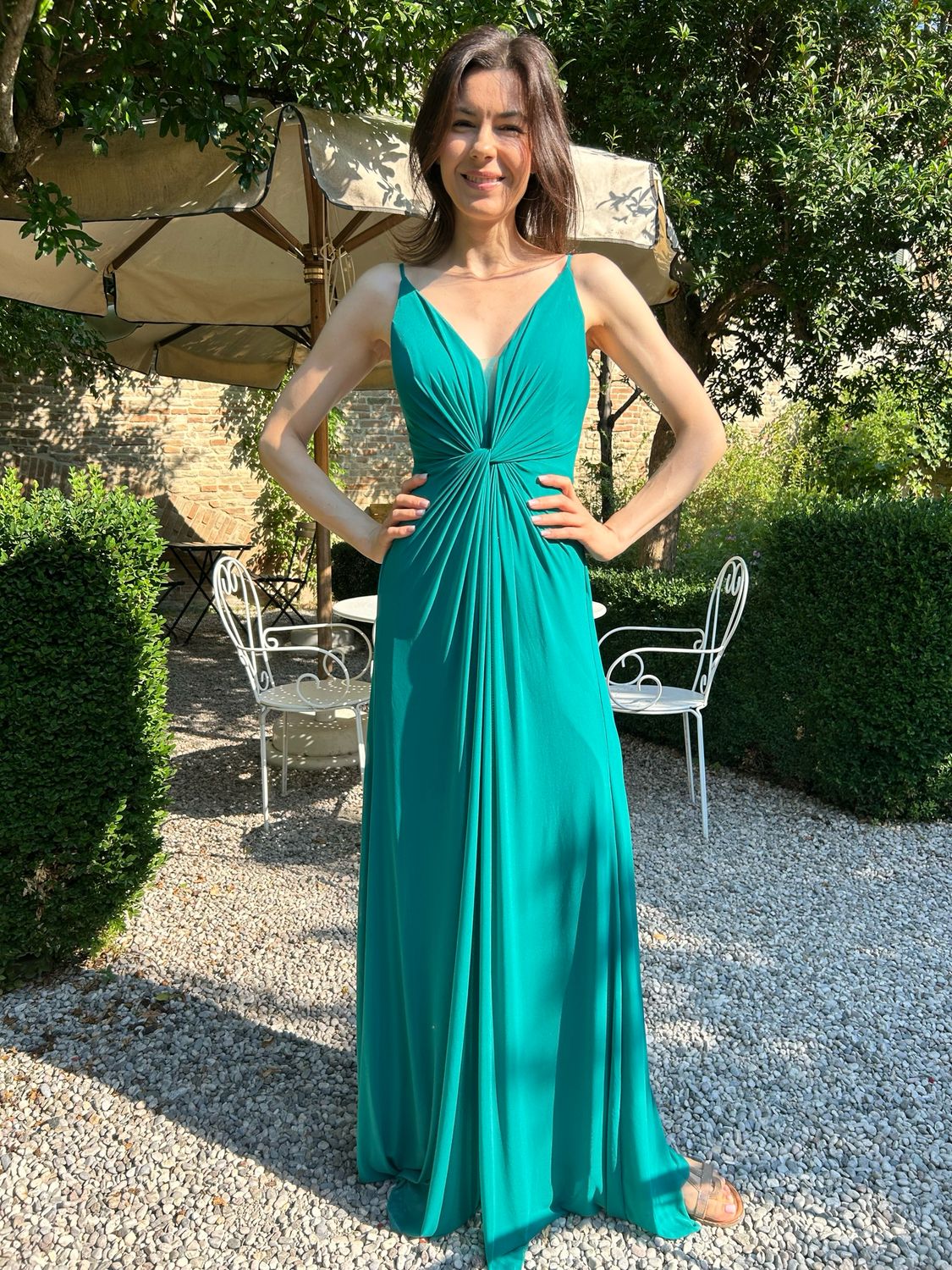 Collezione cerimonia tuta verde