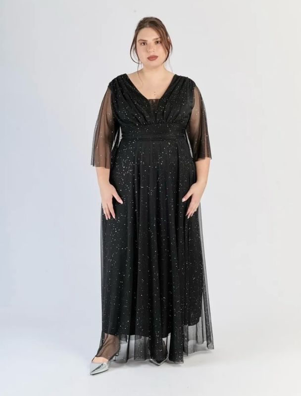 Collezione unica Curvy abito Trilly nero