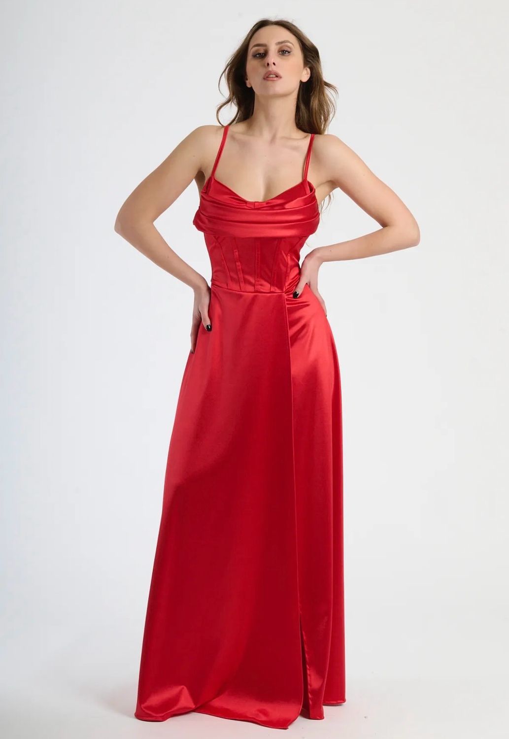 Collezione unica abito Nina rosso