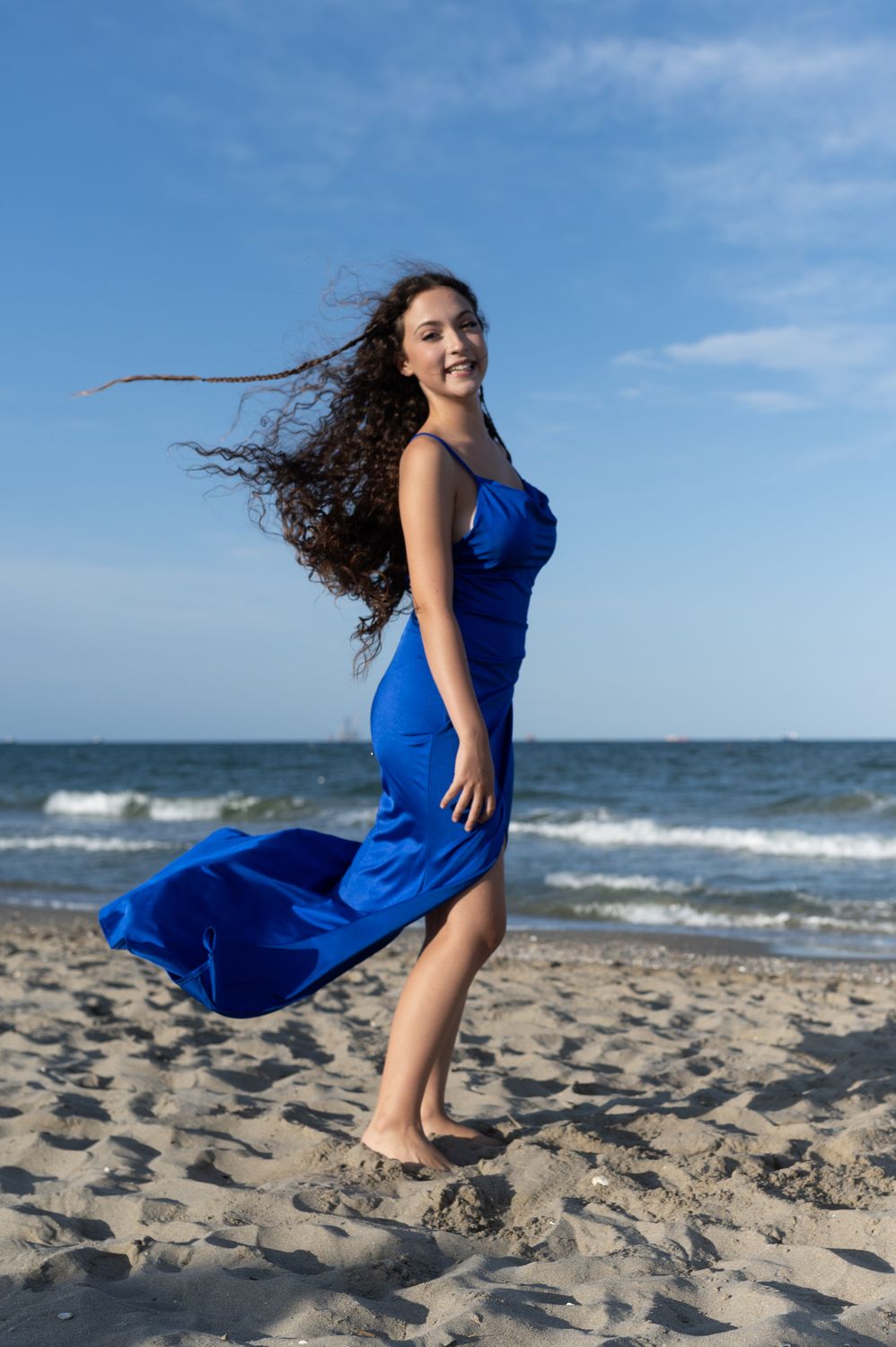Collezione unica abito Enza bluette