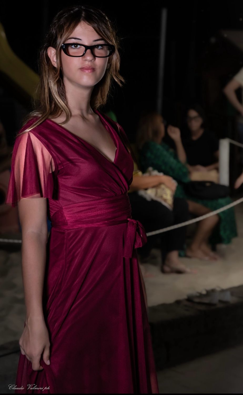 Collezione unica abito Lucia vino