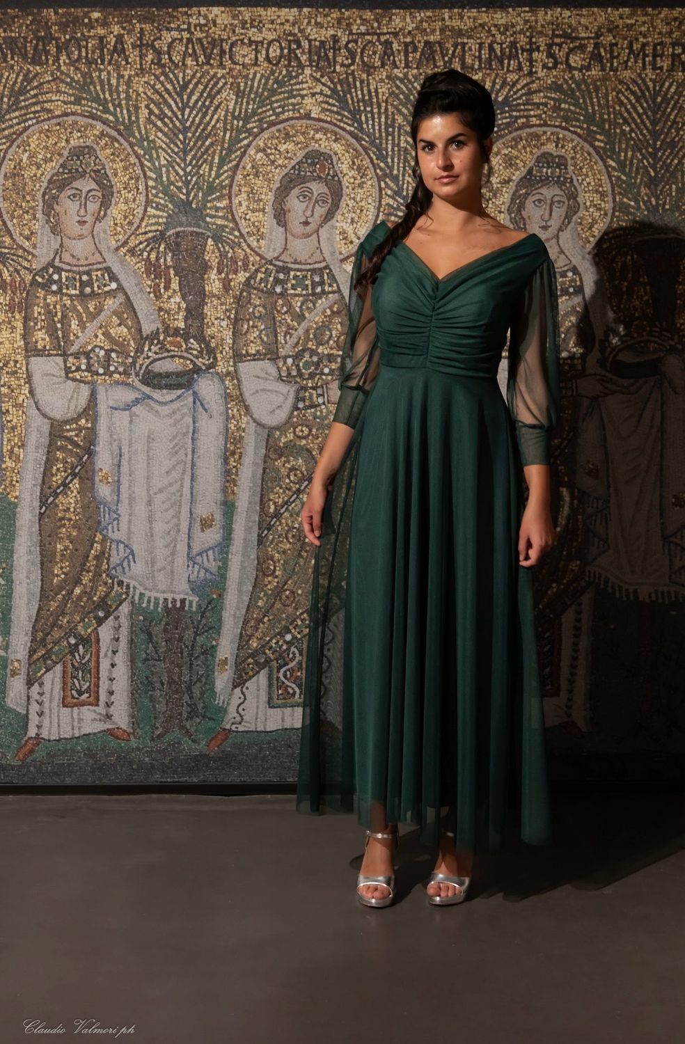 Collezione unica abito Emma verde