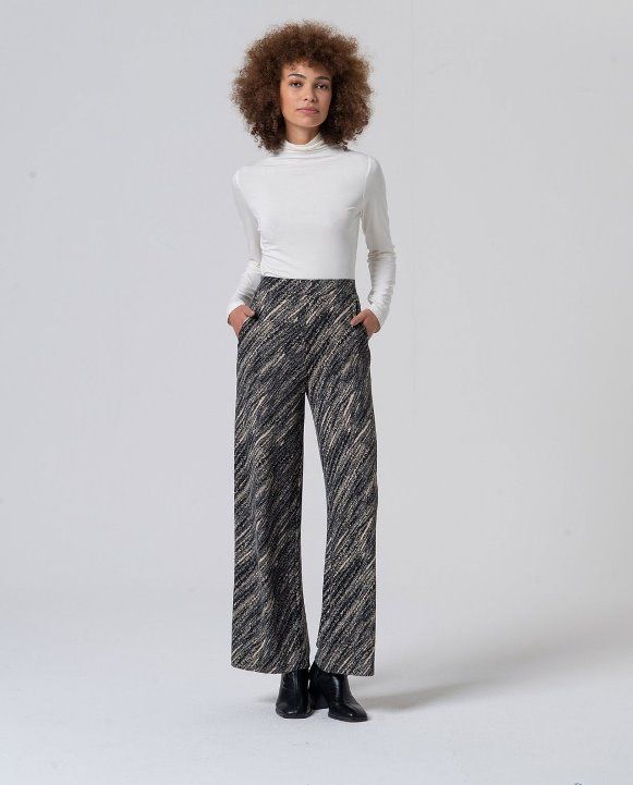 Surkana pantalone micro fantasia