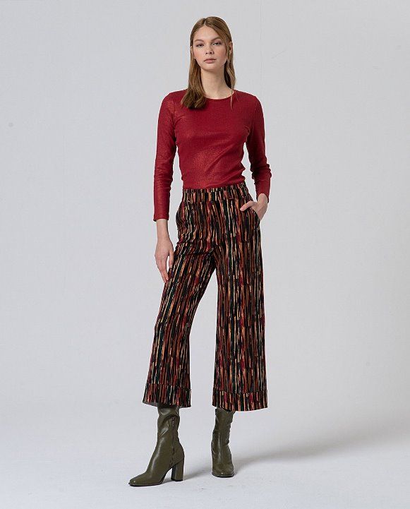 Surkana pantalone a righe