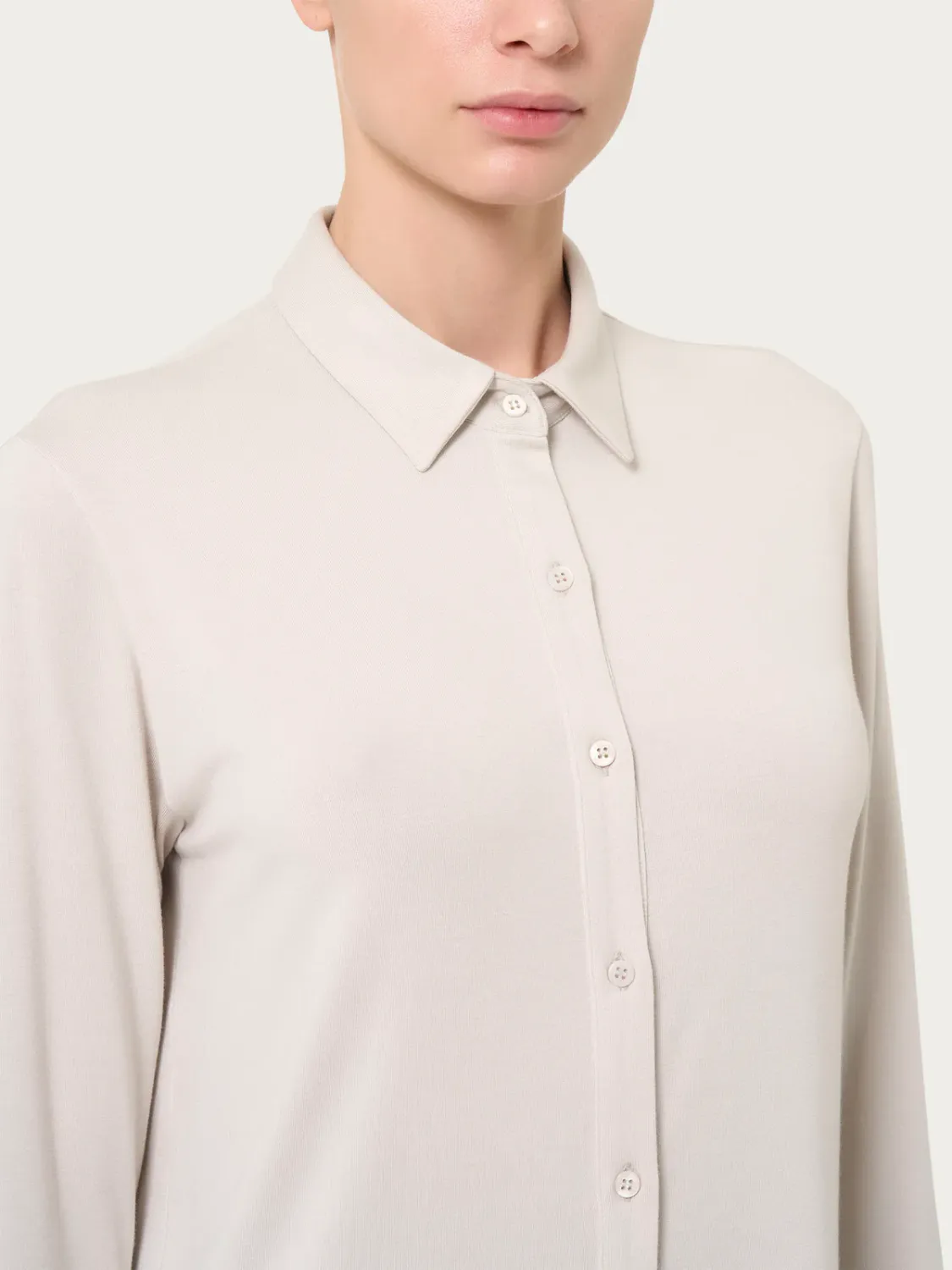 Ragno camicia champagne
