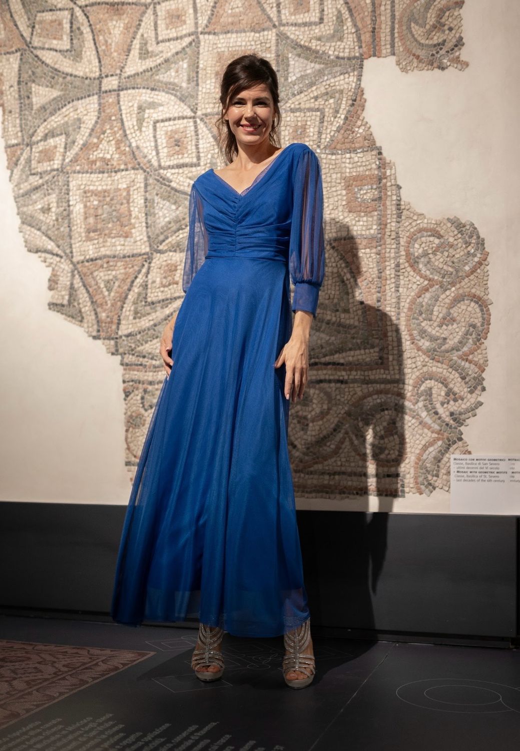 Collezione unica abito Emma bluette