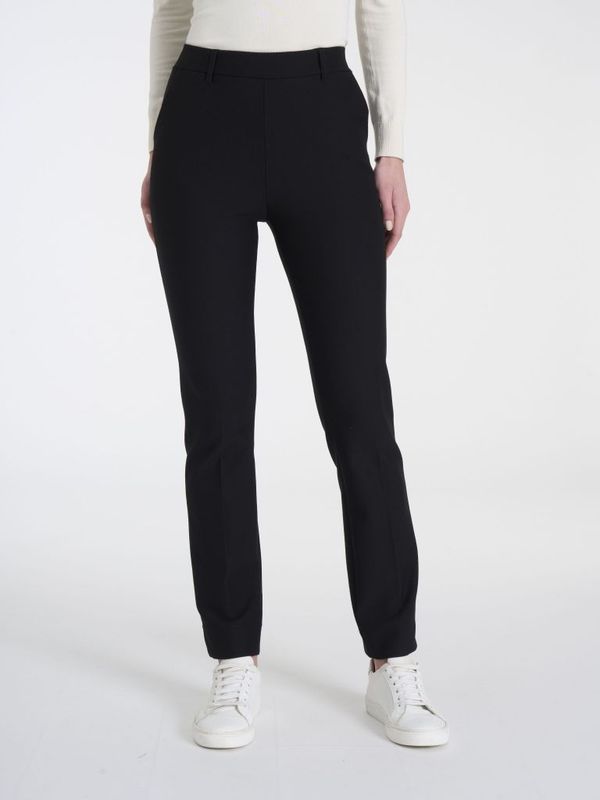 Ragno pantalone dritto nero con tasche