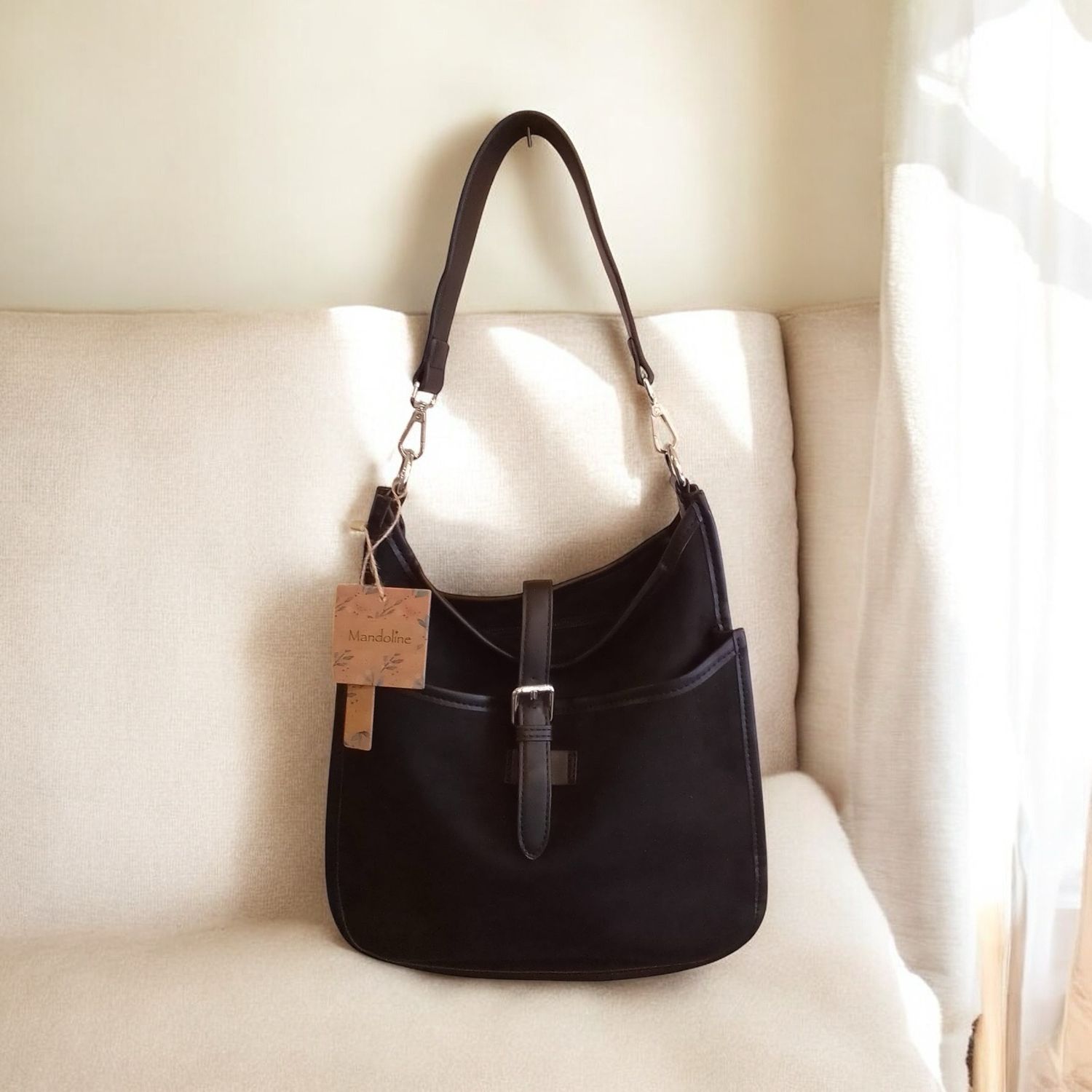 Collezione accessori borsa nera 88182
