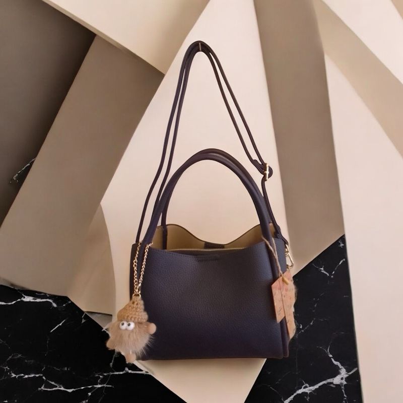 Collezione accessori borsa blu 491