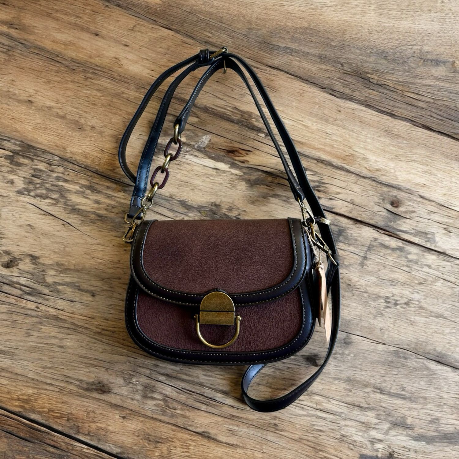 Collezione accessori borsa marrone 512