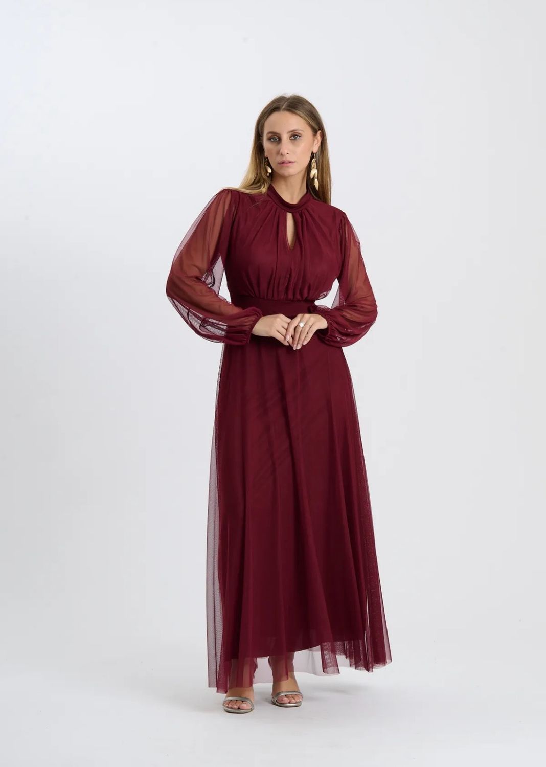 Collezione unica abito Luna vino