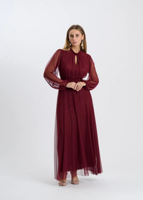 Collezione unica abito Luna vino