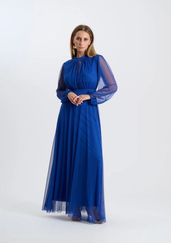 Collezione unica abito Luna bluette