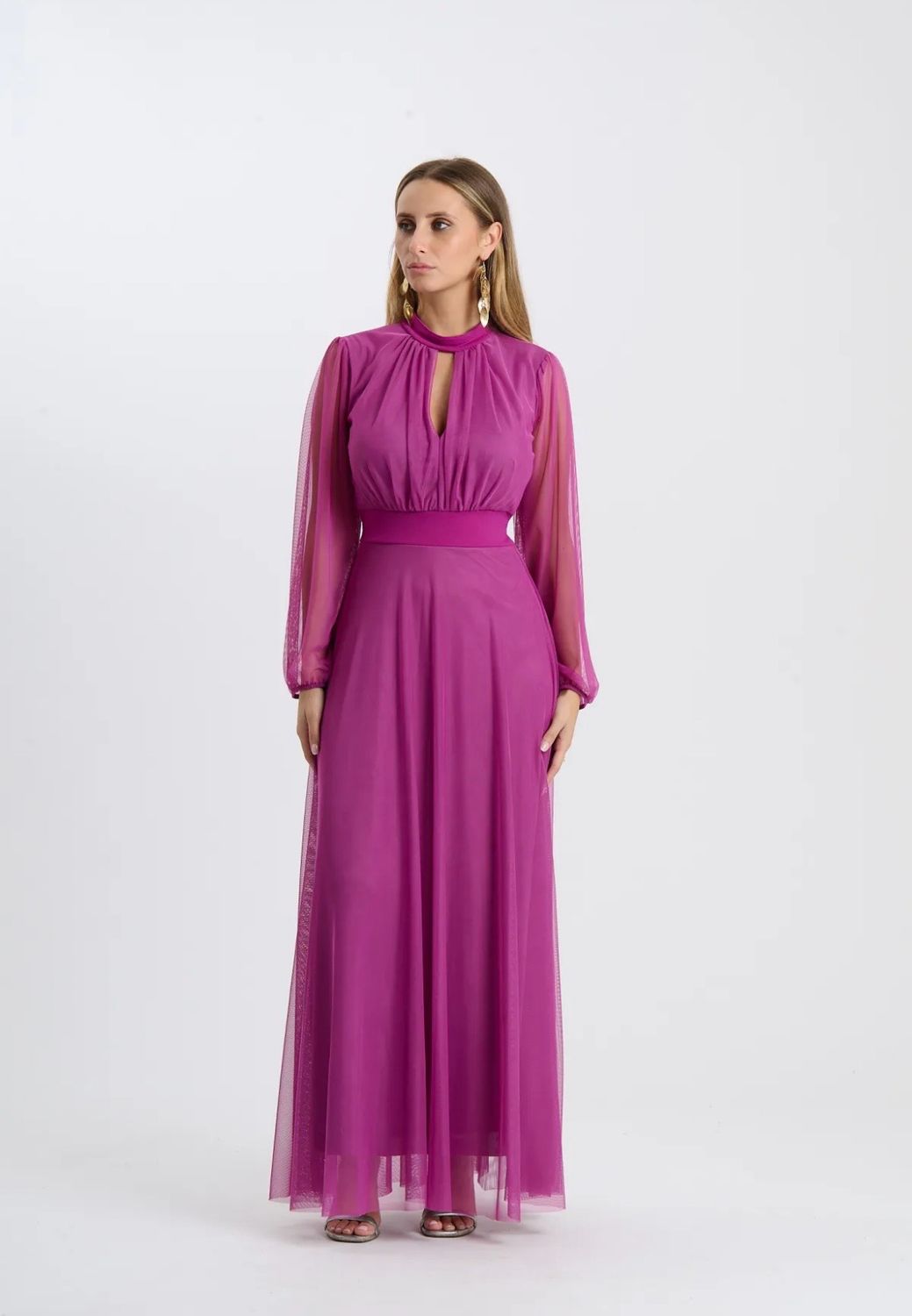 Collezione unica abito Luna magenta