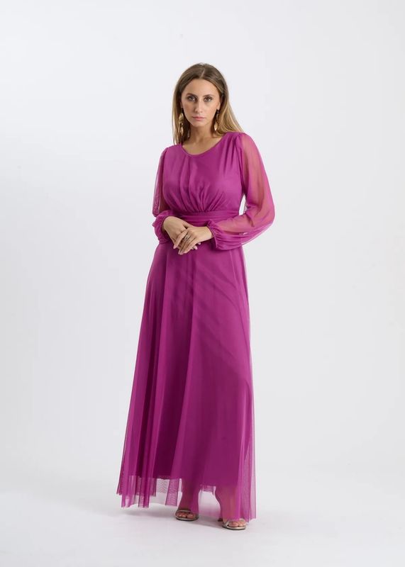 Collezione unica abito Rita magenta