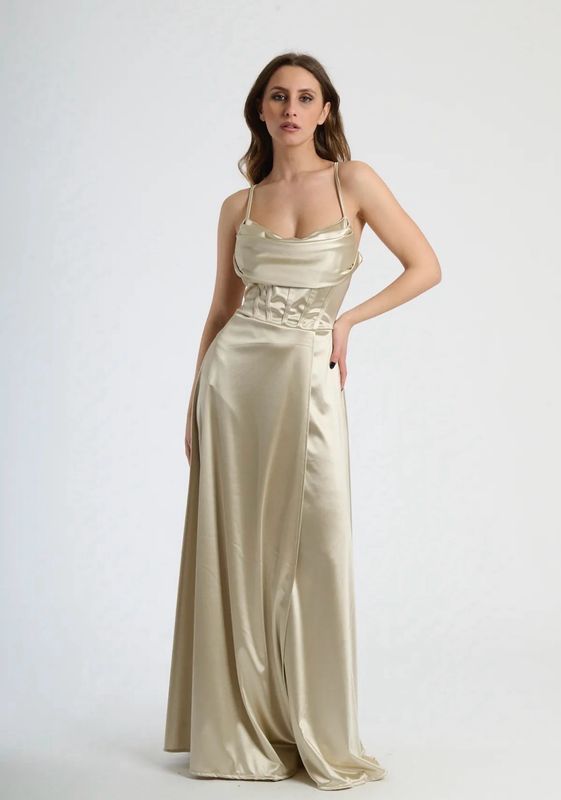 Collezione unica abito Nina champagne