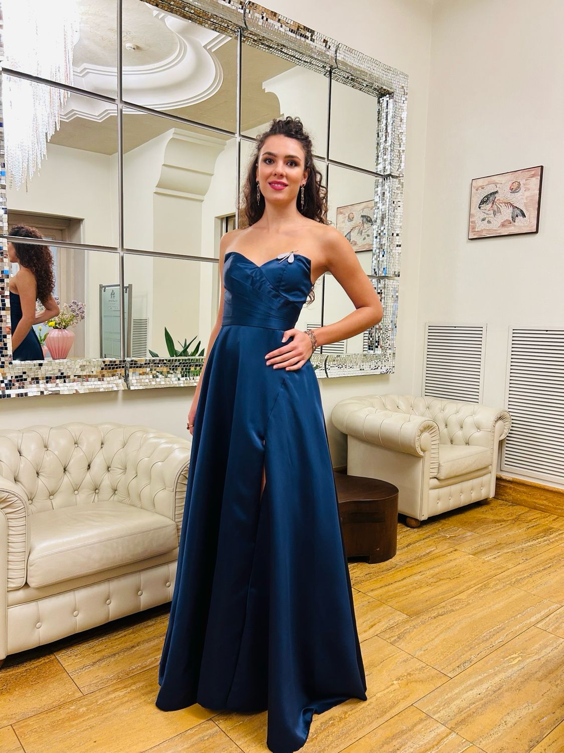 Collezione cerimonia abito blu