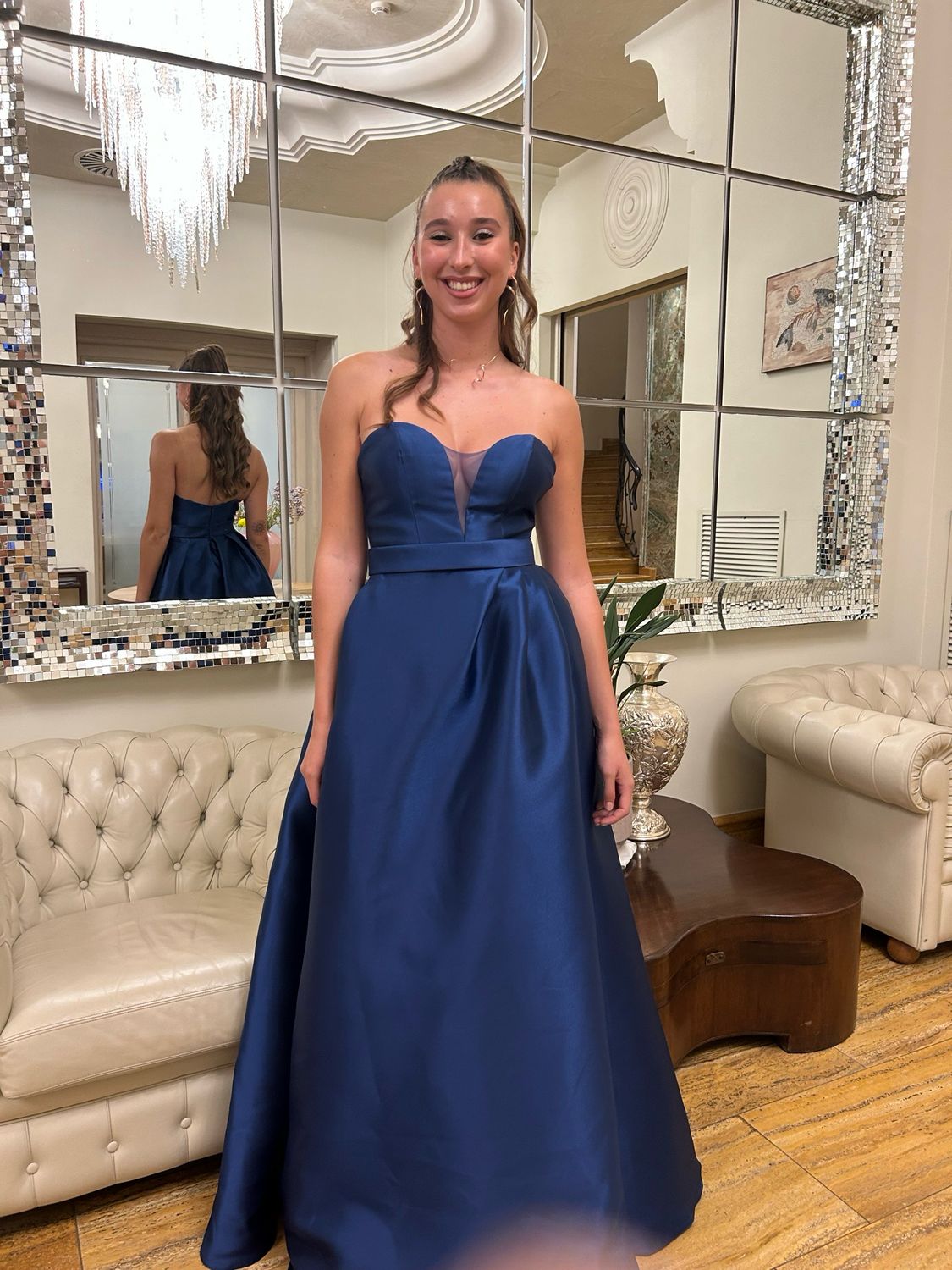 Collezione cerimonia abito blu