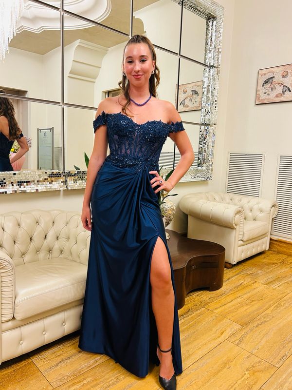Collezione cerimonia abito blu
