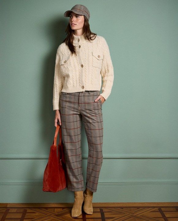 Surkana pantalone a quadri