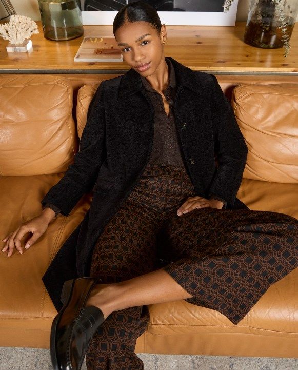 Surkana pantalone stampa geometrica