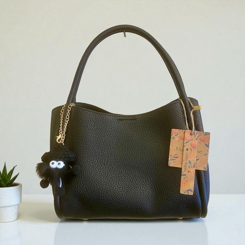Collezione accessori borsa nera A491