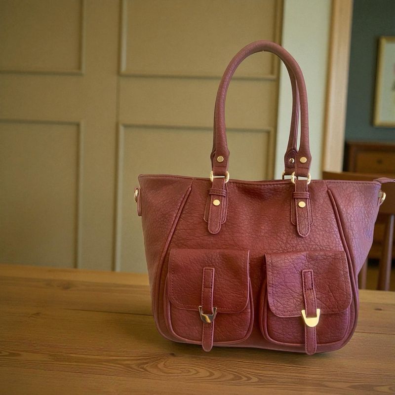 Collezione accessori borsa bordeaux 27501