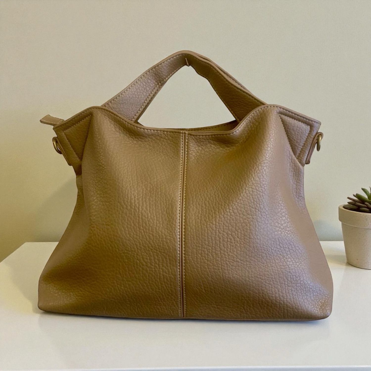 Collezione accessori borsa beige 2341