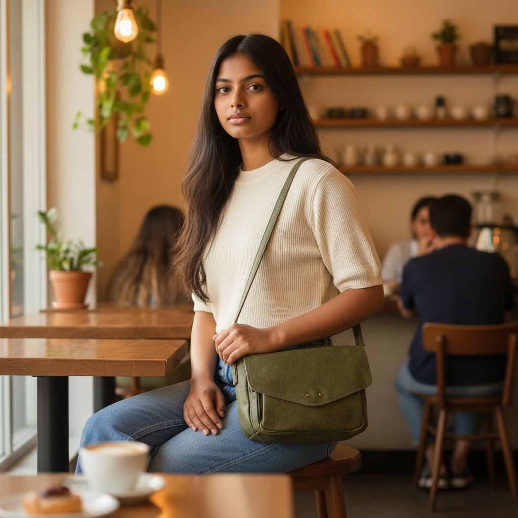 Collezione accessori borsa verde 6593