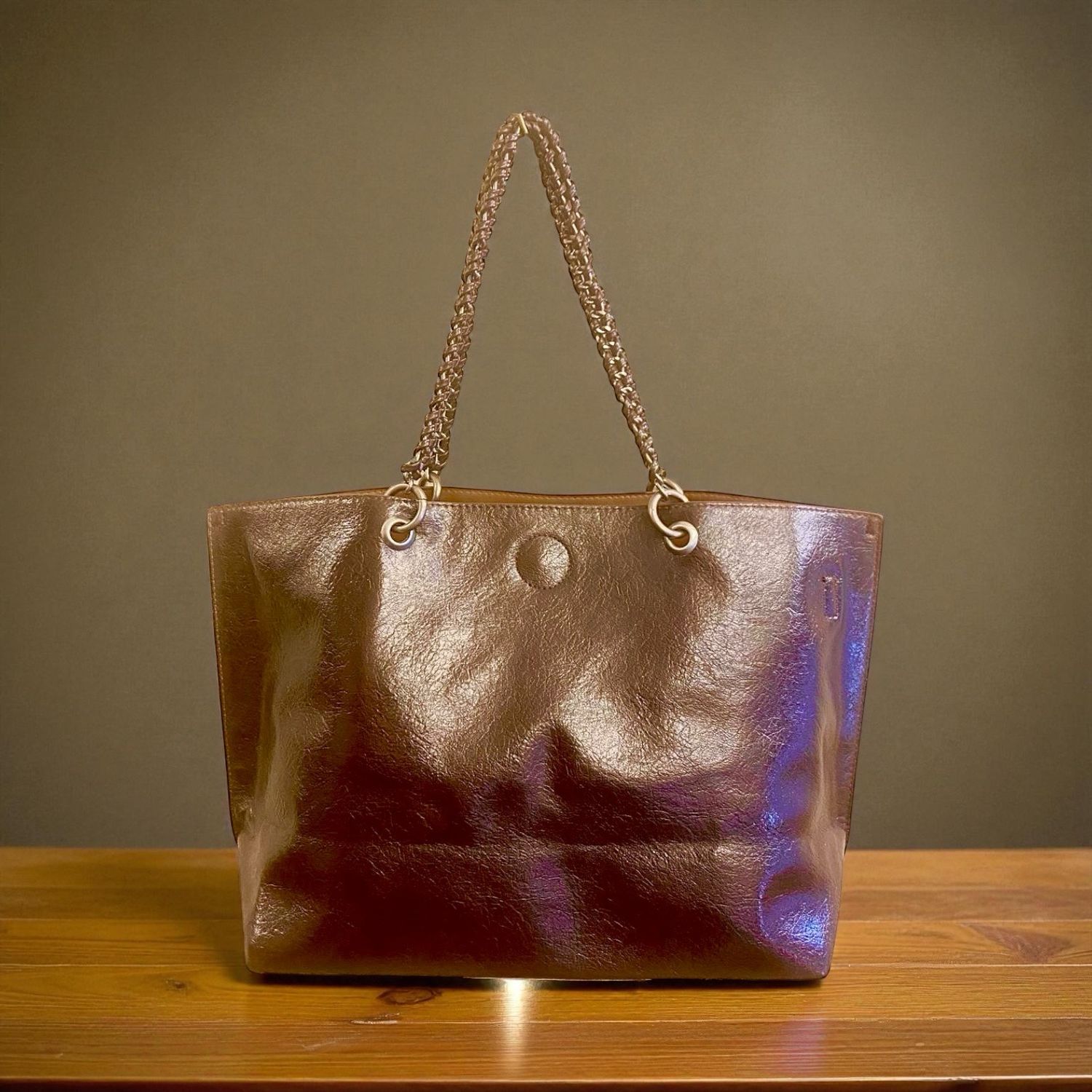 Collezione accessori borsa marrone 2361