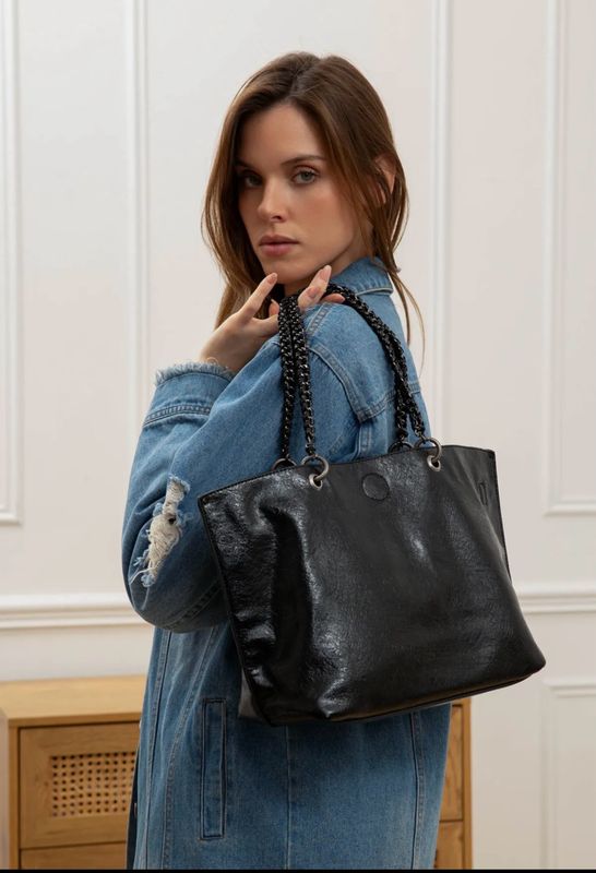 Collezione accessori borsa nera 2361