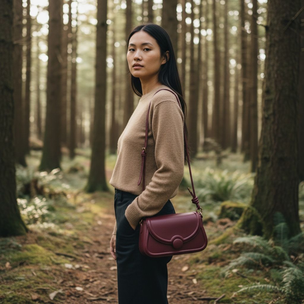 Collezione accessori borsa bordeaux  A463