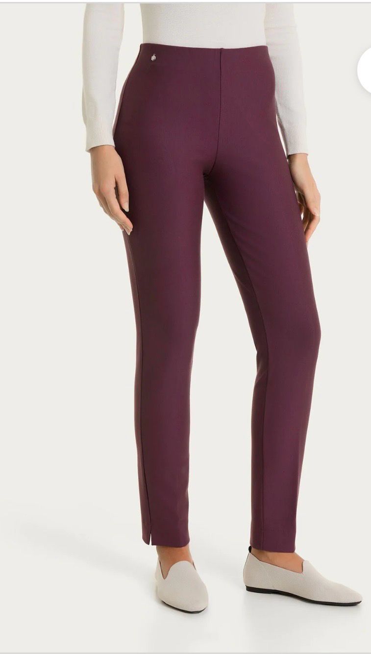 Ragno pantalone sigaretta prugna