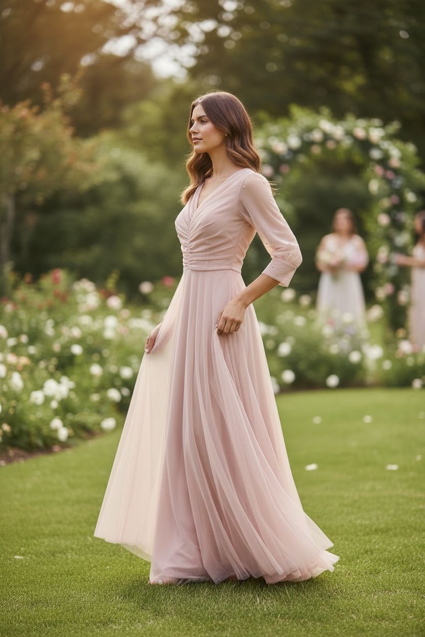 Collezione unica abito Emma rosa