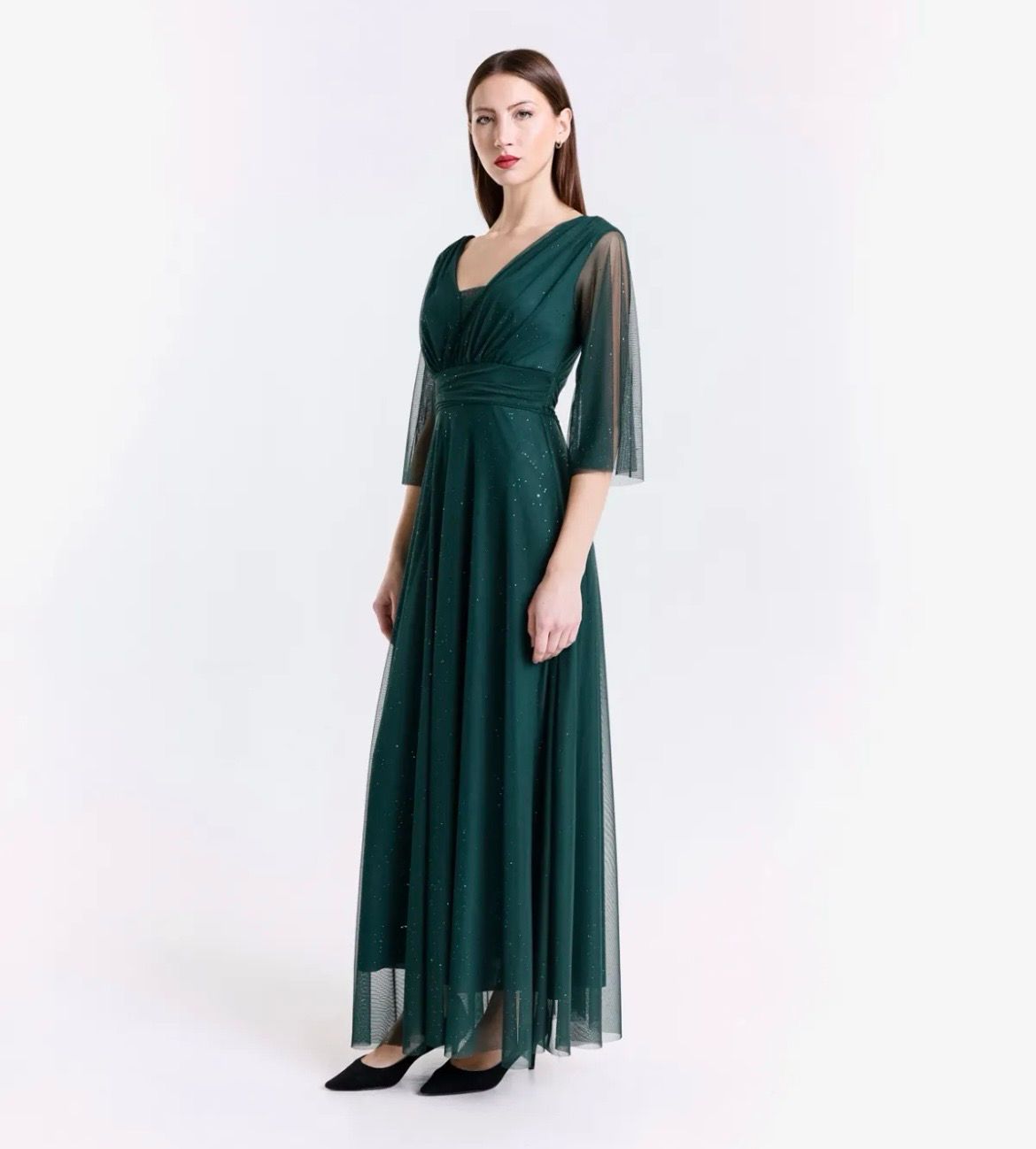 Collezione unica abito Trilly verde bosco