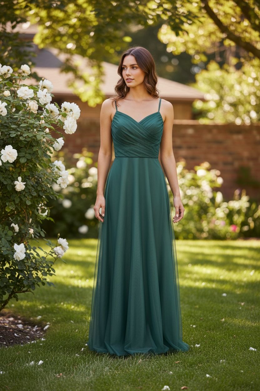 Collezione unica abito Daira verde