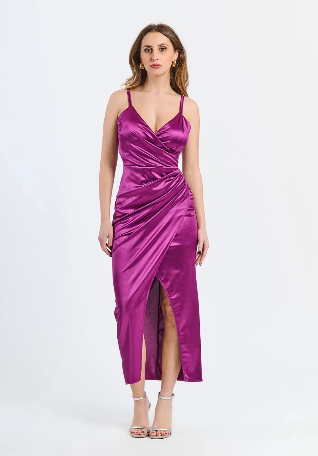 Collezione unica abito Kate Magenta scuro