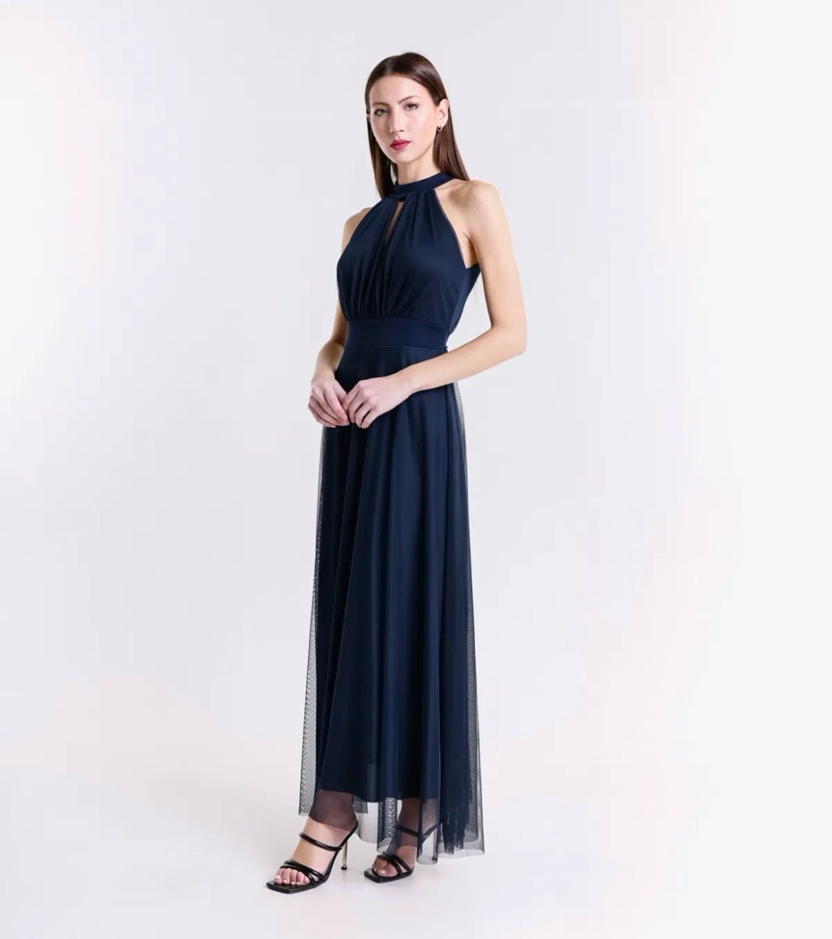 Collezione unica abito Lara blu notte
