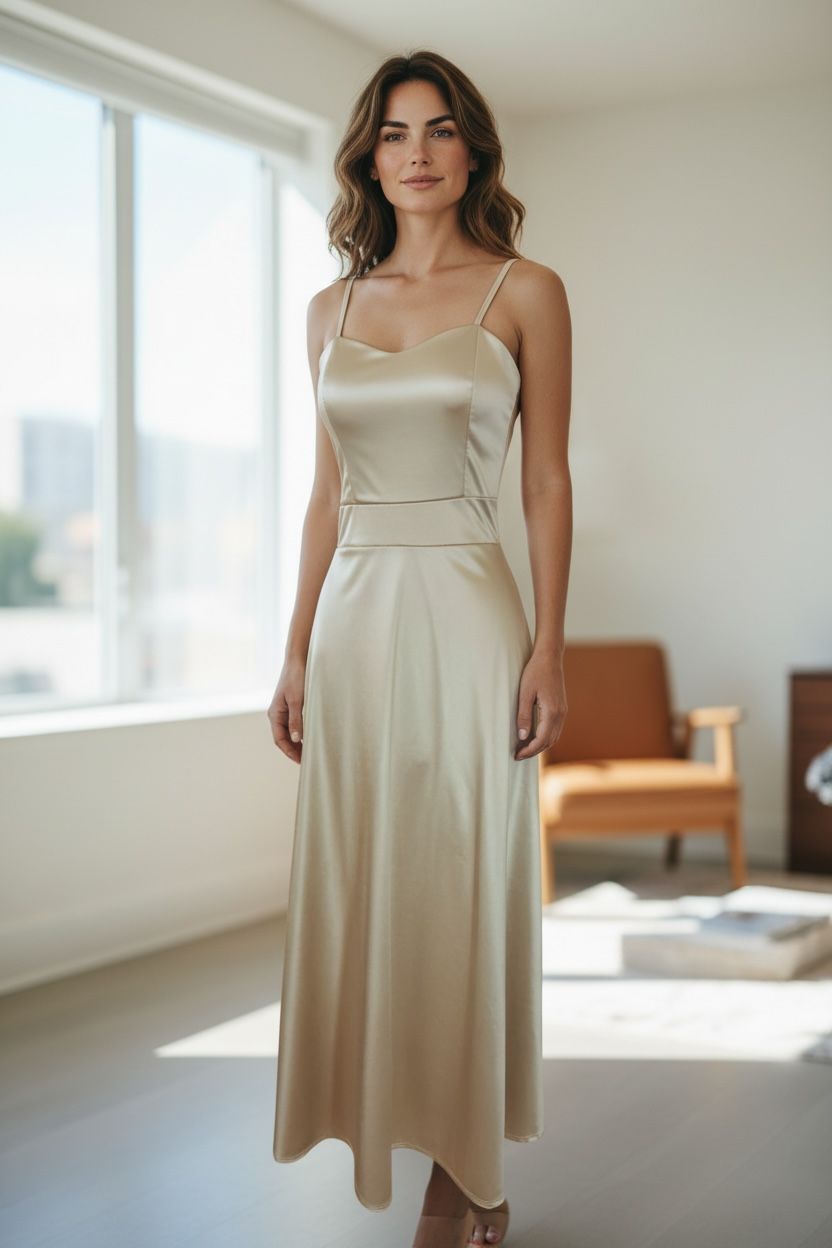 Collezione unica abito Ines champagne