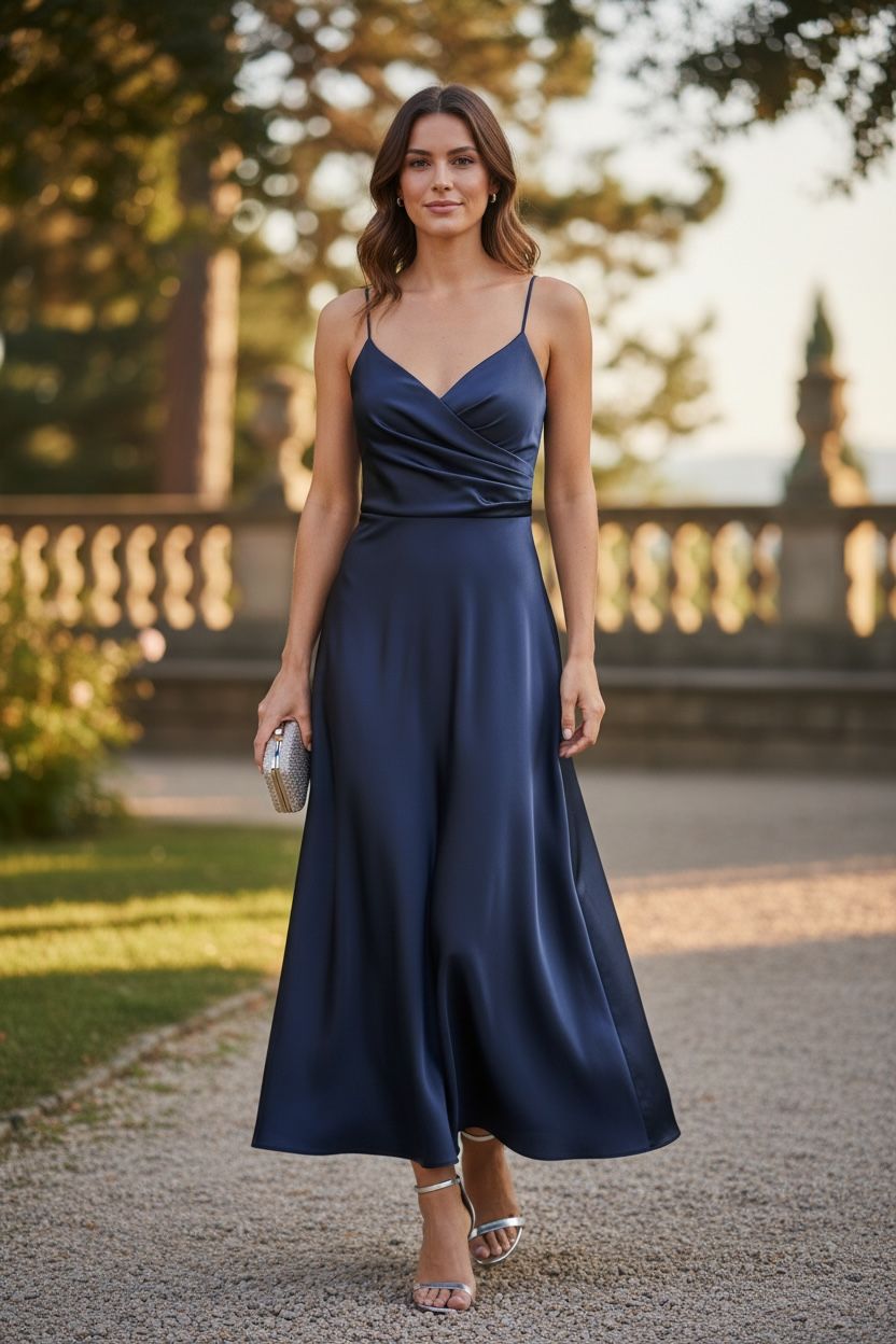 Collezione unica abito Lola blu notte