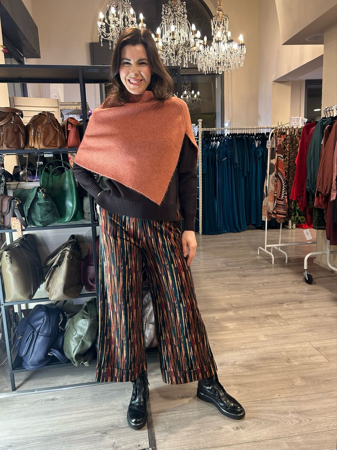 Surkana pantalone a righe