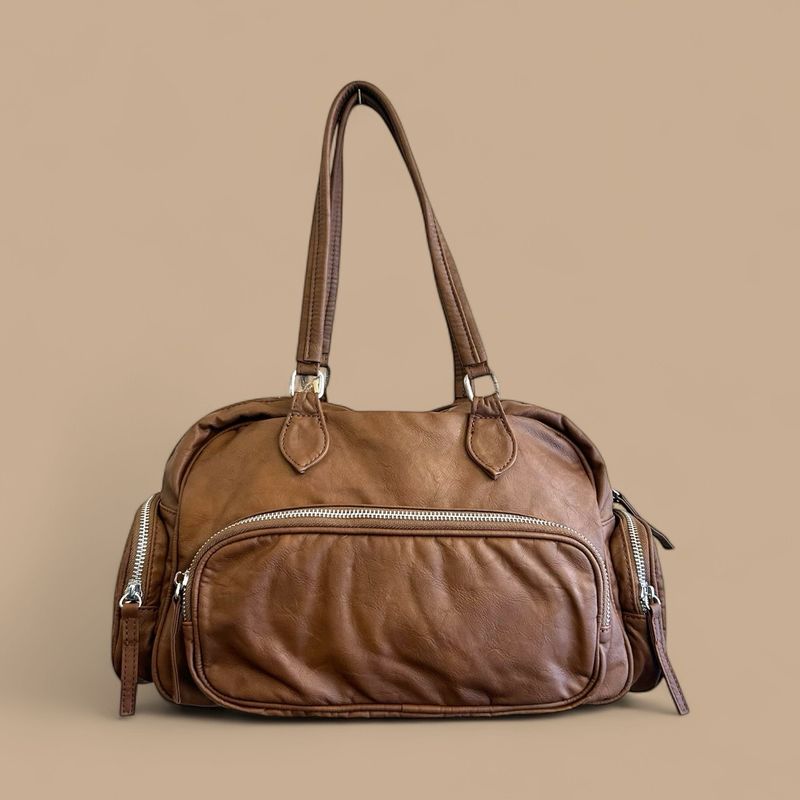 outlet Collezione accessori borsa 88164 caffè